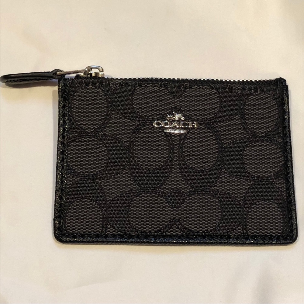 Coach | Jacquard Print Mini Skinny ID Case Wallet